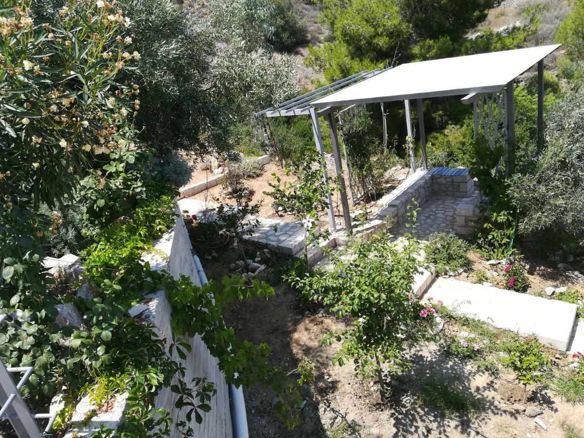 Stone House In Olive Grove Villa Tolón Exteriör bild